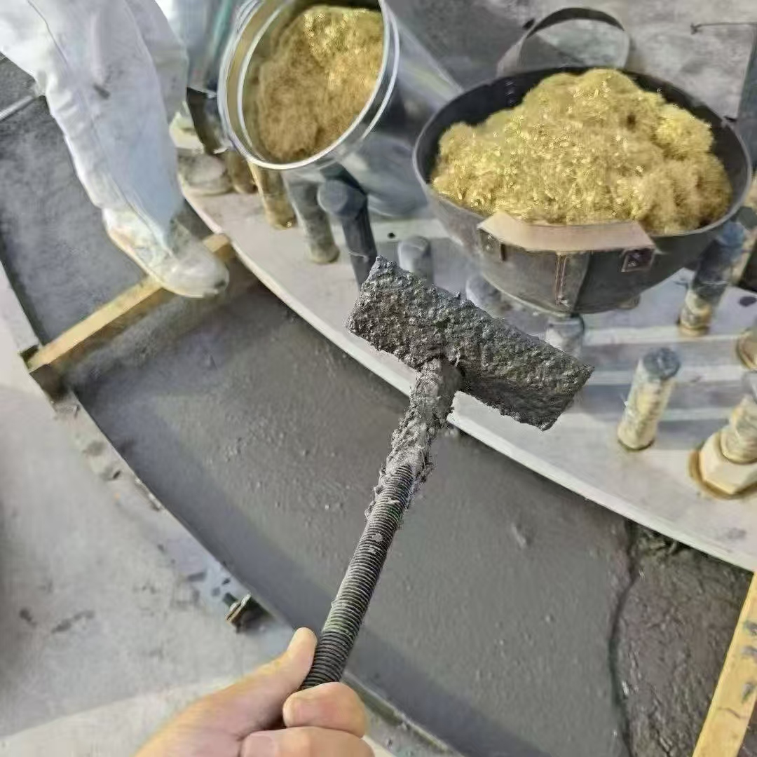 金山屯C120钢纤维高强无收灌浆料 轧机压缩机汽轮机发电机锻压设备底座灌浆材料
